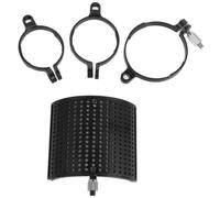 Cache-microphone de U Noir pour Microphone, Anti-projection