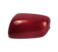Cache Miroir Boîtier De Rétroviseur Pour Fit 2008-2013 Gauche/Droite | plastique,Noir/argent/bleu/gris/rouge de Ruili/blanc/rouge/jaune/bleu profond(1PC Red L)