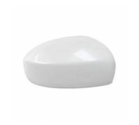 Cache Miroir Capuchon Rétroviseur Extérieur Pour Nissan TIIDA C12 | Gauche/Droite,Plastique ABS,Blanc/noir/argent/gris/or/rouge,Construction durable(White - Right)