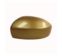 Cache Miroir Capuchon Rétroviseur Extérieur Pour Nissan TIIDA C12 | Gauche/Droite,Plastique ABS,Blanc/noir/argent/gris/or/rouge,Construction durable(Gold - Left)