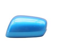 Cache Miroir Coque De Rétroviseur Pour Jazz Fit GE6 GE8 2009-2013 | Gauche et Droite,Argent profond/jaune/rouge/argent/blanc/bleu/bleu profond/noir,ABS(Blue LH)