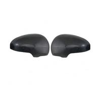 Cache Miroir Porte Avant Capuchons Rétroviseur À Aile Pour Toyota Avensis | Gauche et Droite,ABS,Half Silver,Half Pack 01,Carbon,noir piano(Half Pack 01-replace)