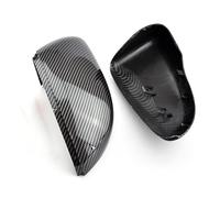 Cache-miroir Pour Golf 6 Pour GTI 6 Pour Golf 6 R MK6 R20 Pour TOURAN 2PCS Side Car Mirror Covers Caps Wing Rétroviseur Case Cover Garniture Cap(Carbon Look black)