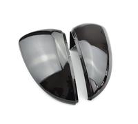Cache-miroir Pour Golf MK7 7.5 GTI 7 7R 2PCS Mirror Covers Caps Rearview Mirror Case Cover(Bright black)