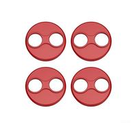 Cache moteur conçu pour DJI Mini 4/3 Pro en alliage d'aluminium de qualité supérieure pour une protection supérieure (rouge)