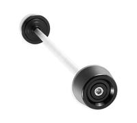 Cache-Moteur Protections De Fourche Et Axe Avant pour Moto pour Ducati Multistrada 1100 1200S 1260 Panigale 899 959(All Black1)