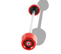 Cache-Moteur Protections De Fourche Et Axe Avant pour Moto pour Ducati Multistrada 1100 1200S 1260 Panigale 899 959(Red Black Red5)