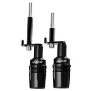 Cache-Moteur Protections Latérales Antichute pour Motos pour Kawasaki Z650 Z1000 Z400 pour Ninja 650 400 Zx6r Z750(Black Z 4004)