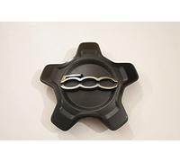 Cache-moyeu pour enjoliveur de Fiat 500X, insigne d’origine, en alliage