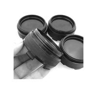 Cache Moyeux 4 Pièces pour Les Enjoliveurs De Jantes Sport Rays Volk Racing CE28 TE37 RE30, Édition Sport, 61 Mm, Capuchon Central Roue Voiture Cache Roue Centrale(Black)