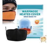Cache-nez pour femme, coupe-vent respirant, 21,6 x 9,9 cm avec couche chauffante, doublure intérieure douce, housse thermique élégante avec design moderne, accessoire d'extérieur pour l'hiver par