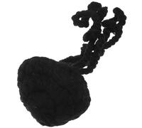 Cache-nez Réutilisable en Maille Tricotée Noire, Chauffe-nez Léger et Confortable, Protège le Nez du Froid pour Cyclisme, Randonnée et Activités Extérieures Hivernales