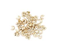 Cache-noeud - Perles à écraser - Doré - 5 mm - 500 pcs