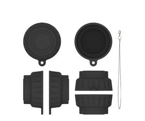 Cache-Objectif de Rechange projecteur pour Luna Storytime Cache-Objectif en Silicone résistant aux tremblements de Terre et Anti-Chute, Noir