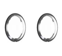 Cache Objectif pour Insta360 X4 Air, Protection d'Objectif Accessoires pour Caméra Sportive (Plastique)