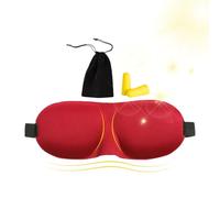 Cache-Oeil - Masque de Nuit Doux avec Obscurcissement Total et Bande Réglable - Masque De Voyage Pour Les Yeux Pour Dormir En Avion | pour la Maison le Voyage l'Avion la Sieste la Relaxation le Bureau