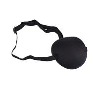 Cache Oeil Pirate Masque for les yeux 3D unique, 1 pièce, Patch for de Pirate, lavable, réglable, Concave, for enfant, Cosplay(Black)