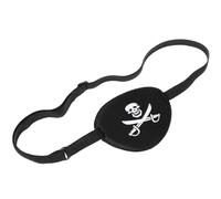 Cache Oeil Pirate Masque for les yeux de Pirate for adultes, 1 pièce, masque for crâne, for fête, Cosplay, for noir, Style
