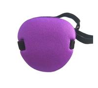 Cache Oeil Pirate Patch for les yeux Concave, rainure en mousse, masques lavables for Pirate, masque for 3D, for, Cosplay(Purple)