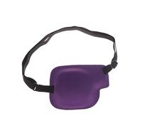 Cache Oeil Pirate Patch for les yeux unisexe, 1 pièce, Concave réglable for adultes et enfants, Costume de Cosplay Pirate, for unique(Purple)