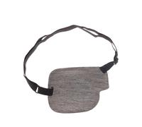 Cache Oeil Pirate Patch for les yeux unisexe, 1 pièce, Concave réglable for adultes et enfants, Costume de Cosplay Pirate, for unique(Gray)