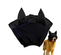 Cache Oeil pour Chien Bandeau de Toilette Élastique avec Sangle | Patch de Toilettage pour Chiot Voiture Route Caisse Maison Animalerie