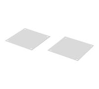 cache opaque Rittal 7507760 gris clair (RAL 7035)