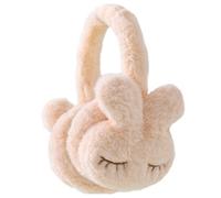 Cache Oreille Enfant Garcon et Fille, Cache Oreilles Hiver Ultra Douce, Protege Oreille Bebe Peluche Pliables, Chauffe Oreilles Chaud Polaire Toison Enfants Mignon Cache Oreille Chauffage (Beige)