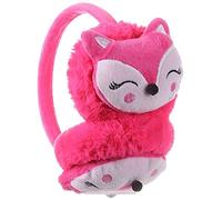 Cache-oreille Enfants Chaud Hiver en Peluche Cache Oreille avec Animal Modèle Filles Garçon Fourreau d'oreille Hiver Chaud Cache-oreilles Earmuff Protège Oreille pour Vélo Ski Voyage Cadeau Noël