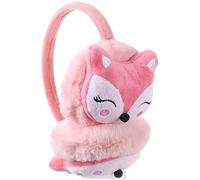 Cache-oreille Enfants Chaud Hiver en Peluche Cache Oreille avec Animal Modèle Filles Garçon Fourreau d'oreille Hiver Chaud Cache-oreilles Earmuff Protège Oreille pour Vélo Ski Voyage Cadeau Noël