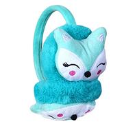 Cache-oreille Enfants Chaud Hiver en Peluche Cache Oreille avec Renard Modèle Filles Garçon Fourreau d'oreille Hiver Chaud Cache-oreilles Earmuff Protège Oreille pour Vélo Ski Voyage Cadeau Noël