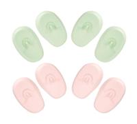 Cache-oreilles 4 Paires pour Teinture Capillaire, Silicone | Résistant à Chaleur, Ajustement Confortable, pour Permanente et Séchage, Anti-fuite, Hommes Femmes