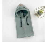 Cache-oreilles apaisants pour chien | Tour de cou d'hiver réglable pour soulager l'anxiété, la réduction du bruit et la chaleur par temps froid (taille M, vert)