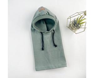 Cache-oreilles apaisants pour chien | Tour de cou d'hiver réglable pour soulager l'anxiété, la réduction du bruit et la chaleur par temps froid (taille M, vert)