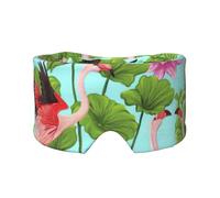 Cache-oreilles avec imprimé flamant rose et fleurs d'amour pour adultes et enfants