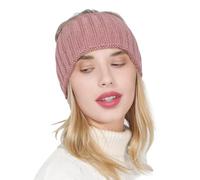 Cache-oreilles bandeau tricoté - Bande d’hiver épaisse | Enveloppement au crochet doux et chaud, accessoire confortable par temps froid pour la course à pied, le jogging, la randonnée, le ski, la marc
