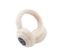 Cache-oreilles Bluetooth musicaux, pliable, en peluche moelleuse, chauffe-oreilles, avec fonction Bluetooth, casque sans fil, pour temps froid, kaki, M