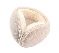 Cache-Oreilles Chauds Mode Hiver Hommes Femmes Cadmuffs Soft Polaire Lapin Temps de Peluche Écouteur Casse à Oreilles Couvre Équipe Earprowarmers Outdoor Eductionnelle Port Cache Oreille Chaud(Beige)