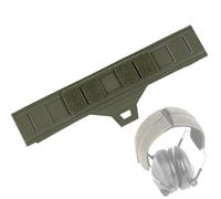 Cache-oreilles de Communication, Modulaire pour Cache-oreilles Tactiques | Rembourrage, système MOLLE, respirant, usage militaire, entraînement, chasse, tir, airsoft, paintball
