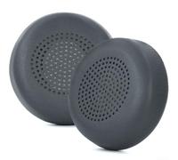 Cache-oreilles de qualité supérieure pour casque de jeu Logitech Zone Wireless Plus - Mousse haute densité et cuir protéiné doux pour un ajustement parfait - Design simple (polyuréthane titane)
