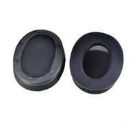 Cache-oreilles de rechange pour casque Sony WH-XB910N fabriqué en éponge et tissu maille respirant, confort et performance optimale du casque (noir) 2
