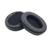 Cache-oreilles de rechange pour casque Sony WH-XB910N fabriqué en éponge et tissu maille respirant, confort et performance optimale du casque (noir)