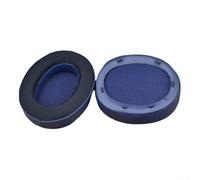 Cache-oreilles de rechange pour casque Sony WH-XB910N fabriqués en éponge et tissu maille respirant, confort et performance optimale (bleu profond2)