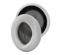 Cache-oreilles de rechange souples pour Corsair pour Virtuoso MAX PRO Wireless - Coussinets en mousse d'isolation acoustique améliorée - Kit de mise à niveau des écouteurs - Noir gris (gris)