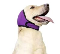 Cache-oreilles de toilettage pour chien - Doux - Anti-bruit - Réduction du bruit - Protection auditive pour chien - Grande couverture pour orages
