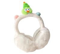 Cache-oreilles d'hiver pour femme, cache-oreilles d'hiver mignons, cache-oreilles en peluche, bandeau amusant pour oreilles en plein air, couverture d'oreille floue pour temps froid