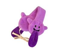Cache-oreilles doux et chauds en peluche pour femmes, adolescentes, filles, adorables protecteurs en peluche pour l'extérieur, violet, taille unique