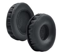 Cache-oreilles en cuir compatibles avec Plantronics Blackwire 500 SC310M C320 C320M C320M Coussinets en mousse souple pour écouteurs intra-auriculaires (noir, taille unique)