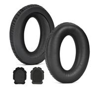 Cache-oreilles en cuir protéiné pour casque d'aviation A10 en éponge souple avec micro en mousse à mémoire de forme