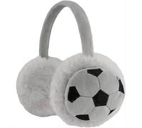 Cache-oreilles en fausse fourrure pour garçons et filles, mignons, dessin animé, football, hiver, chauds, doux, pour enfants, l'extérieur Boucles D'Oreilles